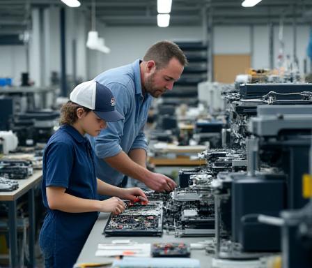 SMART PRINTERSDESK printer refurbishment workshop in Brooklyn New York